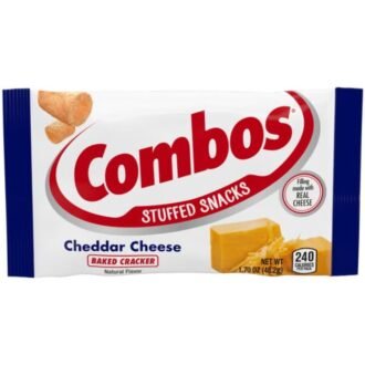 COMBOS Cheddar Cheese Cracker Baked Snacks – 1.7 oz Bag