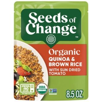 SEEDS OF CHANGE™ Certified Organic Quinoa & Brown Rice with Sun Dried Tomato – 8.5 oz