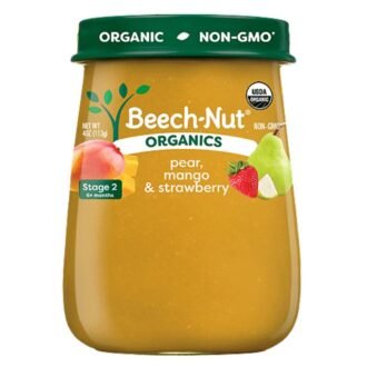 Beech-Nut® Organics pear, mango, strawberry jar
